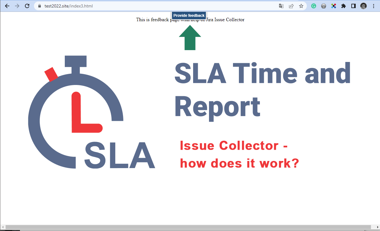 SLA Time and Report